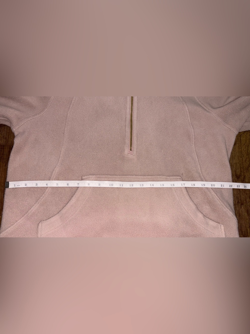 Lululemon Scuba Tumbled Fleece
Funnel-Neck Half Zip, Adaptive Pink/Gold M/L - Picture 5 of 7